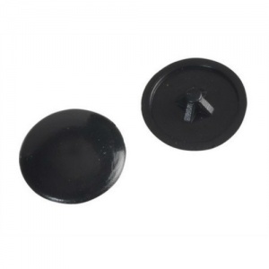 Black Pozi Drive Cover Cap (Pack of 50)